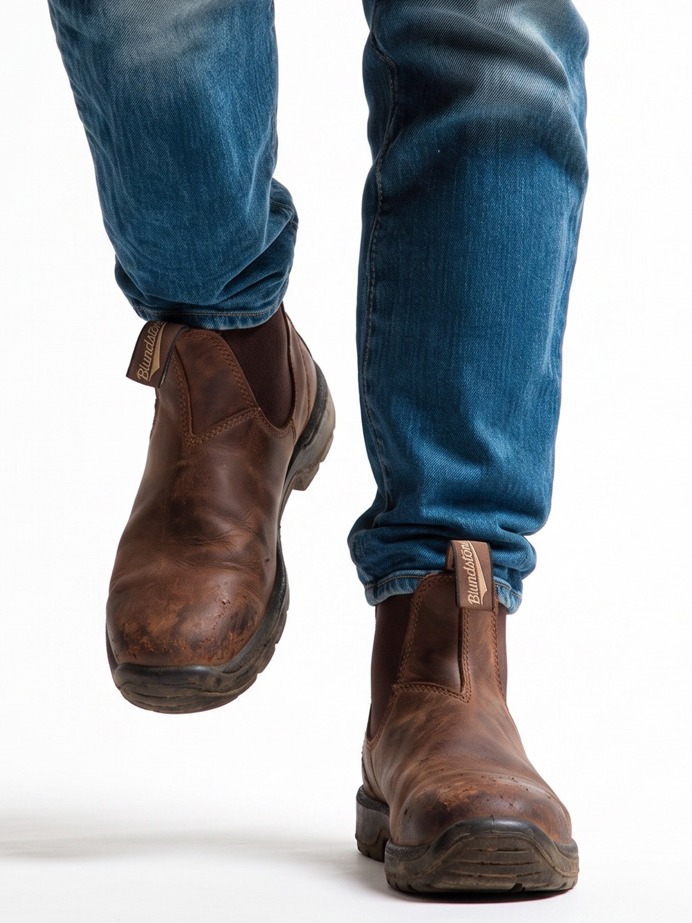 Blundstone 164 Steel Toe Work Boots Size 5.5 Men’s (7.5 Women’s) | Saddle Brown